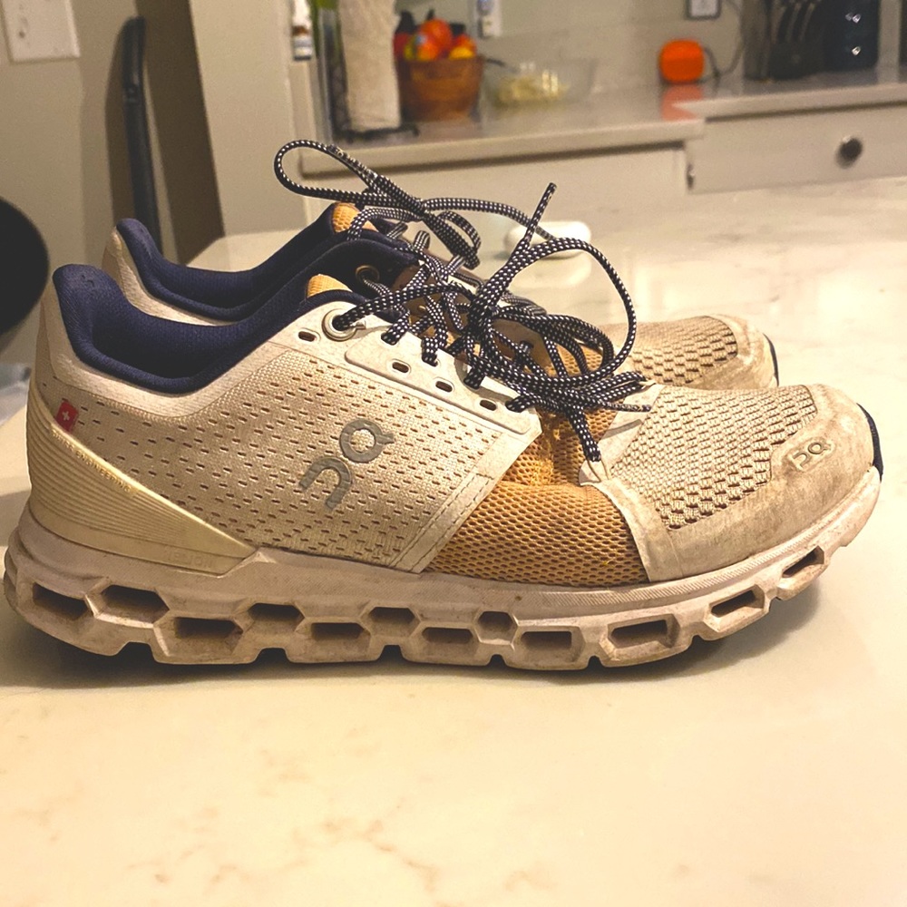 On running sneakers
